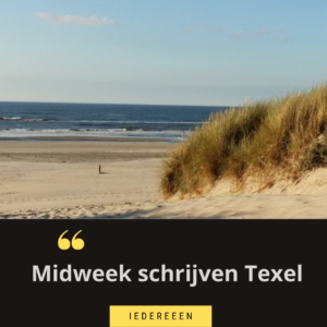 schrijven op Texel